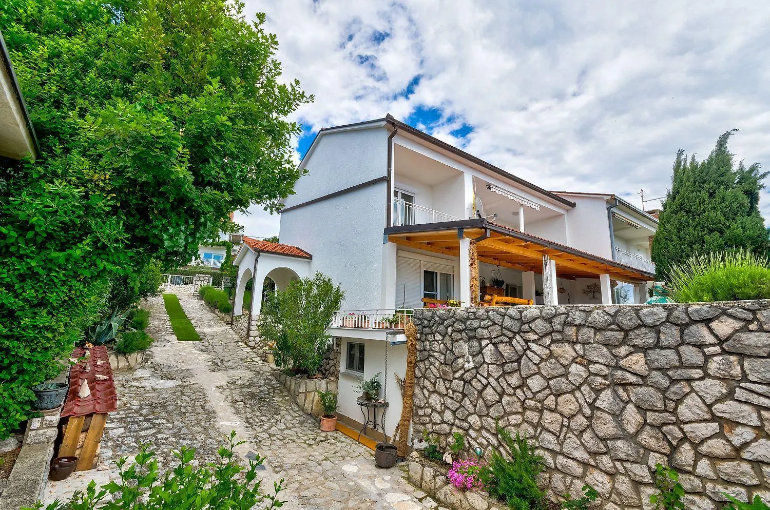 Reizendes Apartment Nur 350 Meter Zum Sandstrand Mit Meerblick, Grill, Waschmaschine Crikvenica Croatia